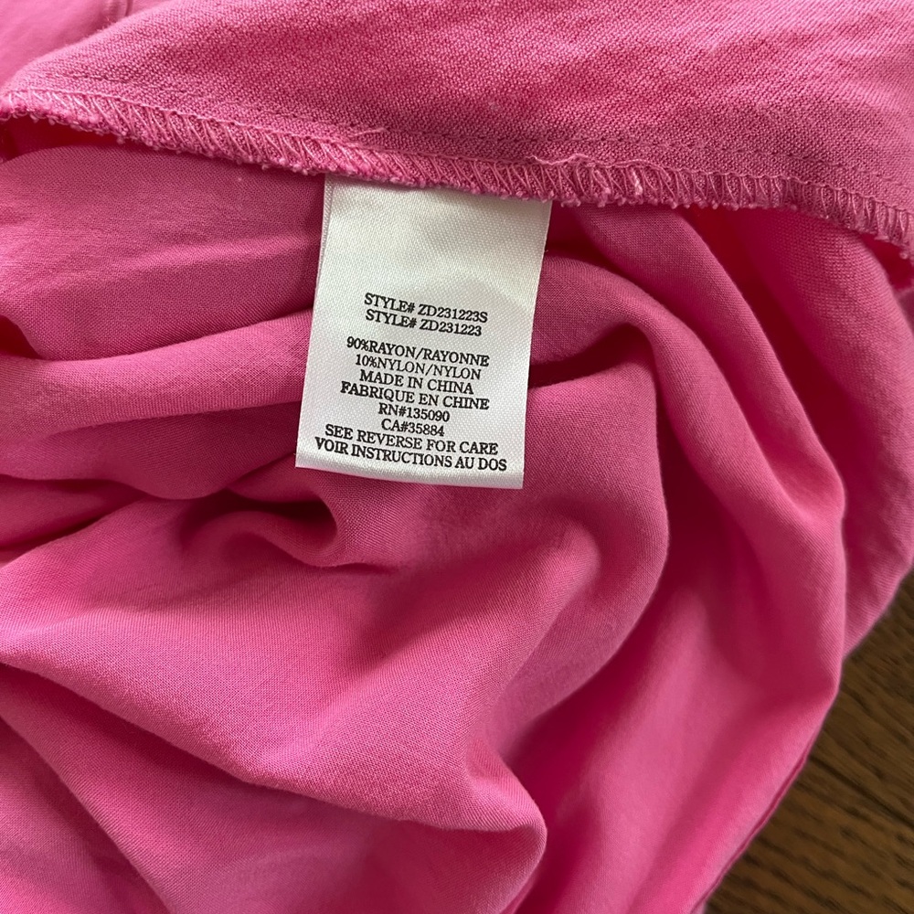 Z Supply Beachside Midi Dress Pink New - Picture 6 of 6